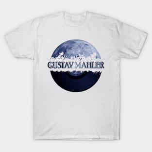 Gustav Mahler blue moon vinyl T-Shirt